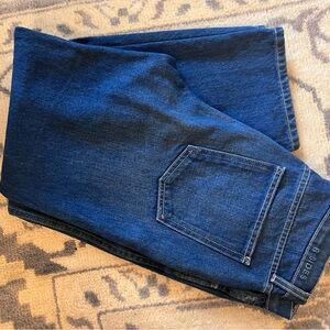 B sides straight high rise vintage size 29 deep indigo